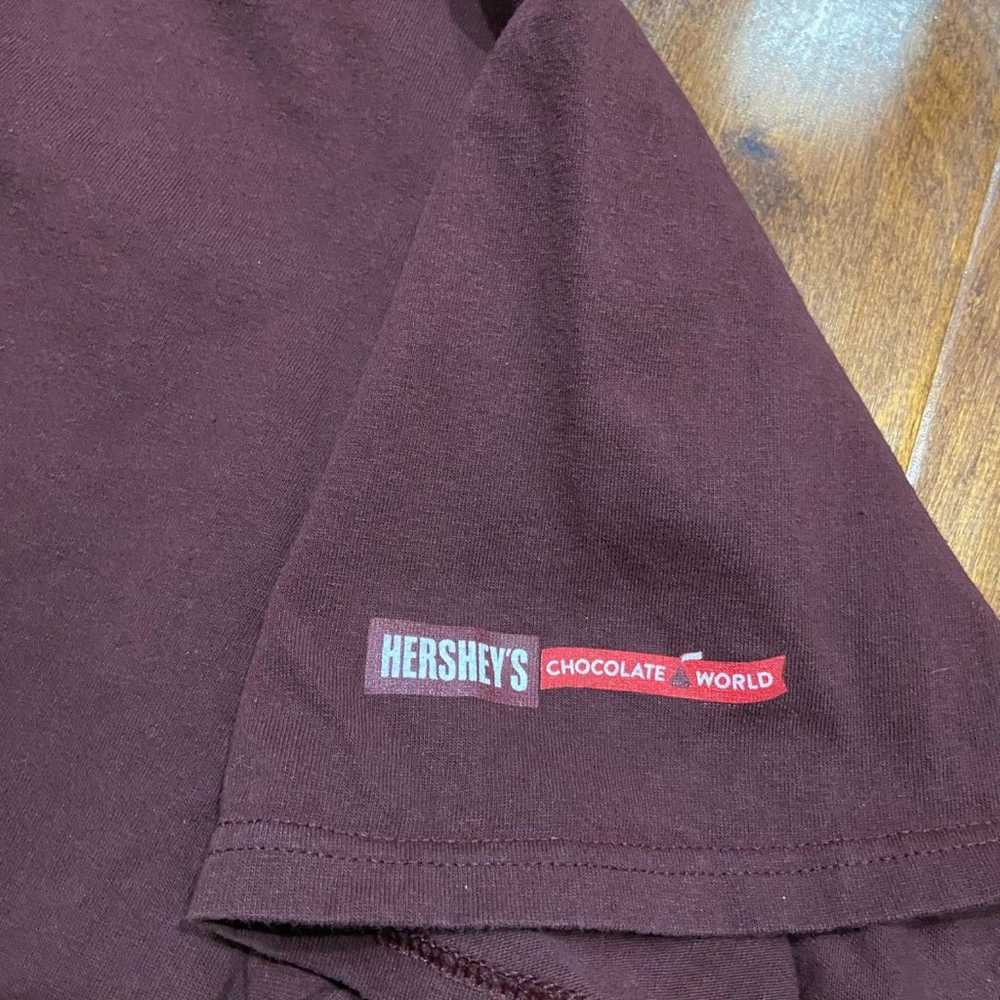 Hershey's Vintage Chocolate World Dark Brown Cott… - image 4