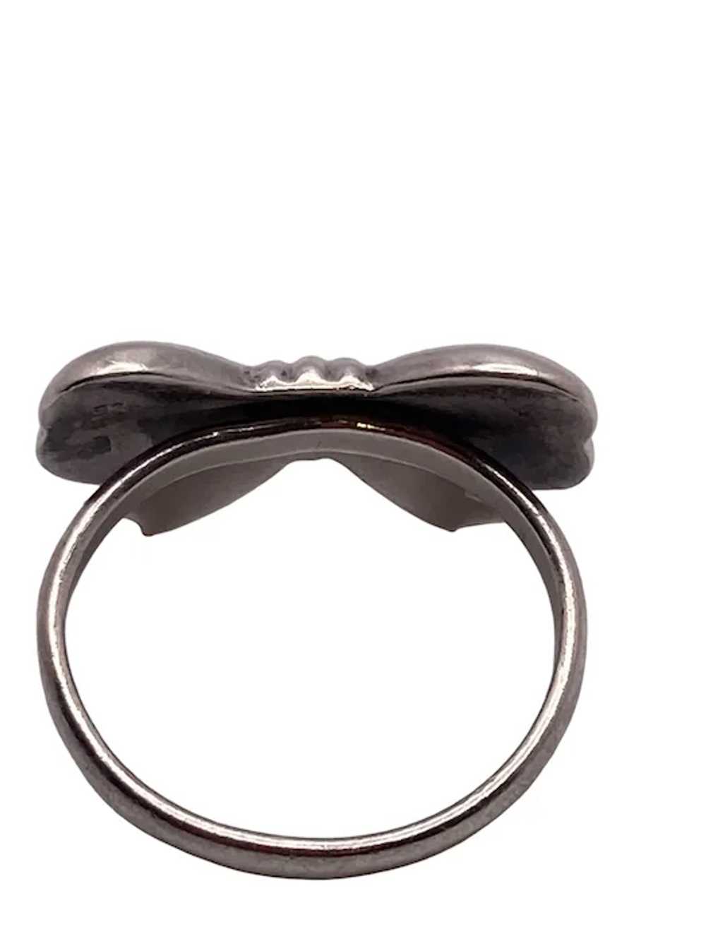 Sterling Silver Bow Ring - image 6