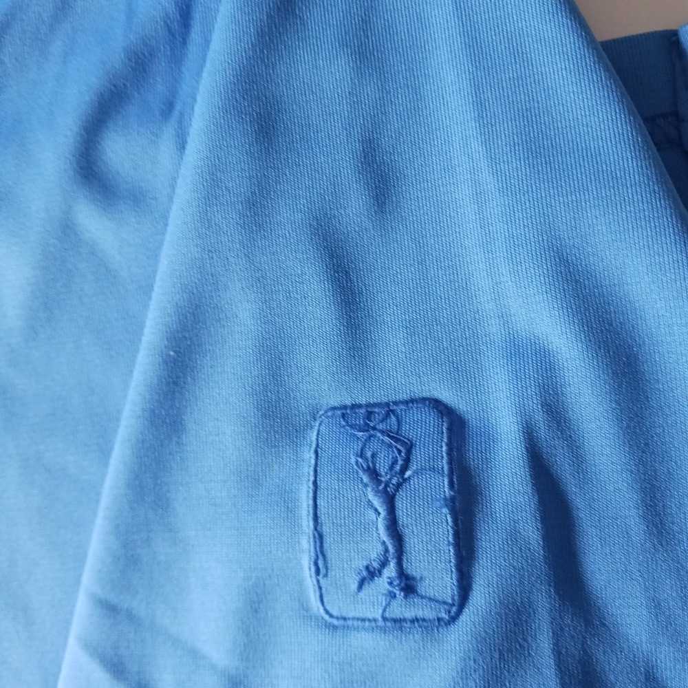 NWOT PGA Tour AirFlux Short Sleeve T-Shirt Blue S… - image 12