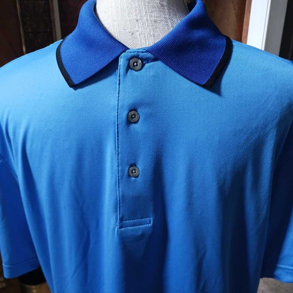 NWOT PGA Tour AirFlux Short Sleeve T-Shirt Blue S… - image 1