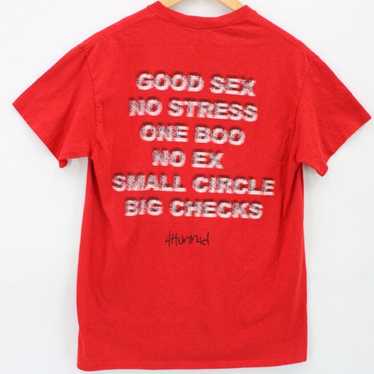 4Hunnid T-shirt Med Good Sex No Stress One Boo No… - image 1