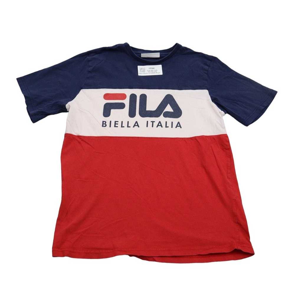 Fila Shirt Mens M Multicolor Short Sleeve Regular… - image 1