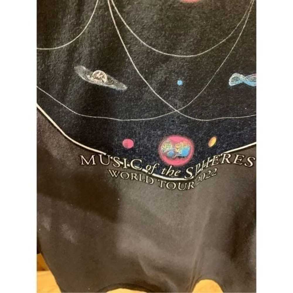 Coldplay Concert T-Shirt 2022 Music of the Sphere… - image 4