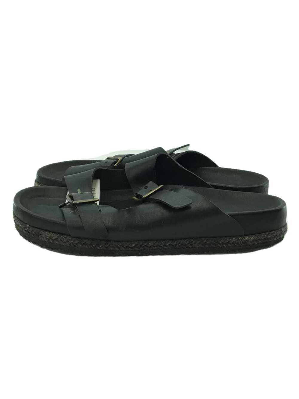 Yuketen Sandals/41/Black/Leather Shoes BUc30 - image 1