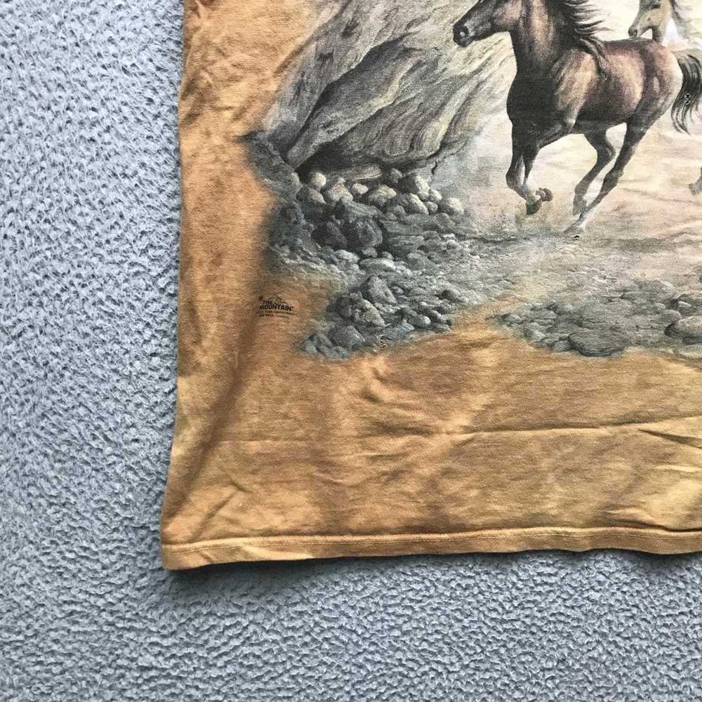 Vintage The Mountain Horses Nature T-Shirt Men XL… - image 6