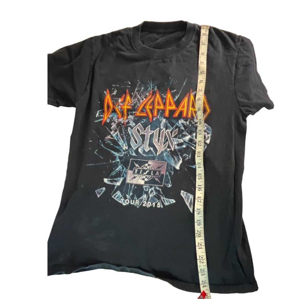 Def Leppard Styx and Tesla  2015 Concert Tour T S… - image 10
