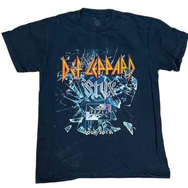 Def Leppard Styx and Tesla  2015 Concert Tour T S… - image 1