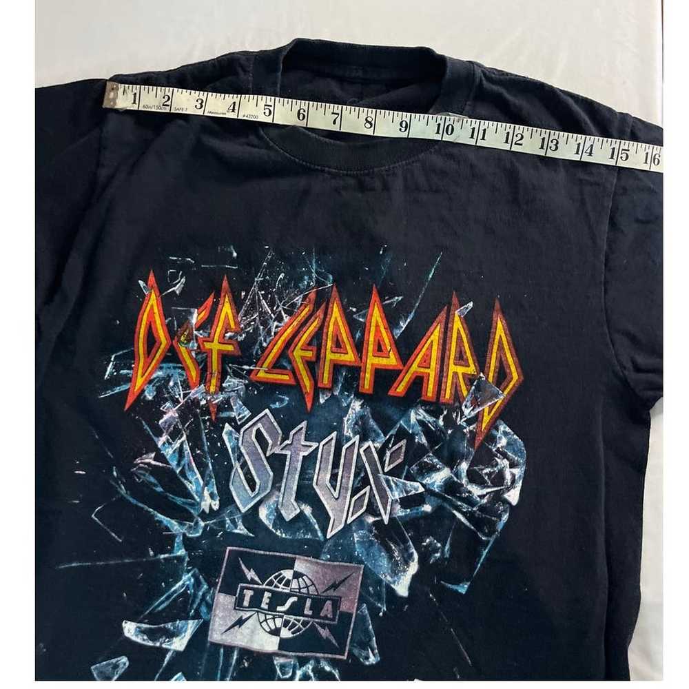 Def Leppard Styx and Tesla  2015 Concert Tour T S… - image 9