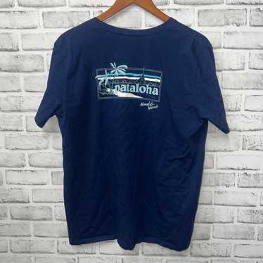 Patagonia Pataloha Blue T-Shirt Mens Size XL - image 1