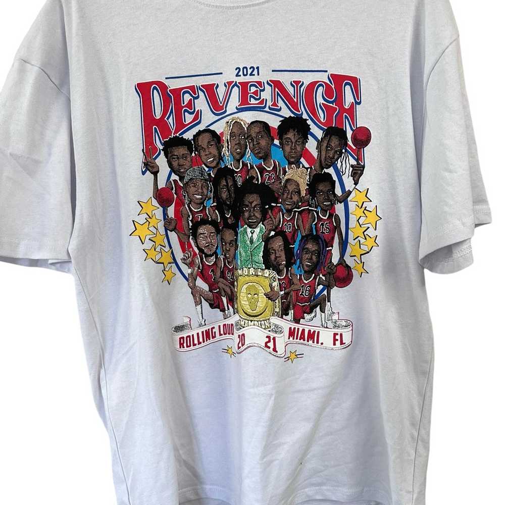 Revenge Graphic T shirt 2021 Revenge Rolling Loud… - image 1