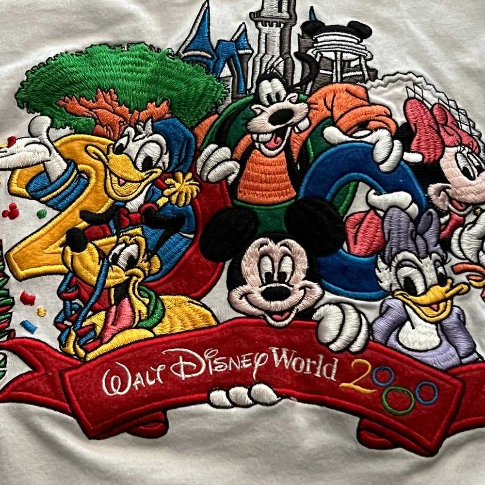 Vintage Disney World Florida 2000 Mickey Mouse t … - image 2