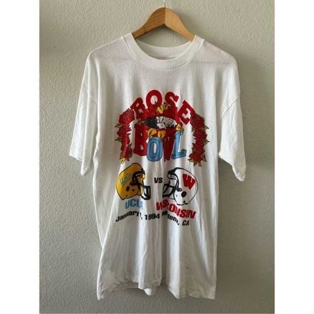 Vintage 1994 Rose Bowl Single Stitch Tshirt - image 1