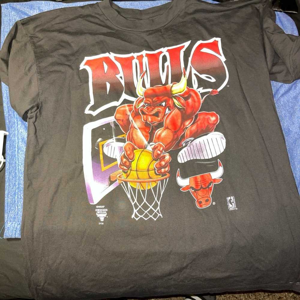 Vintage 90s Chicago Bulls Benny the Bull Mascot D… - image 1