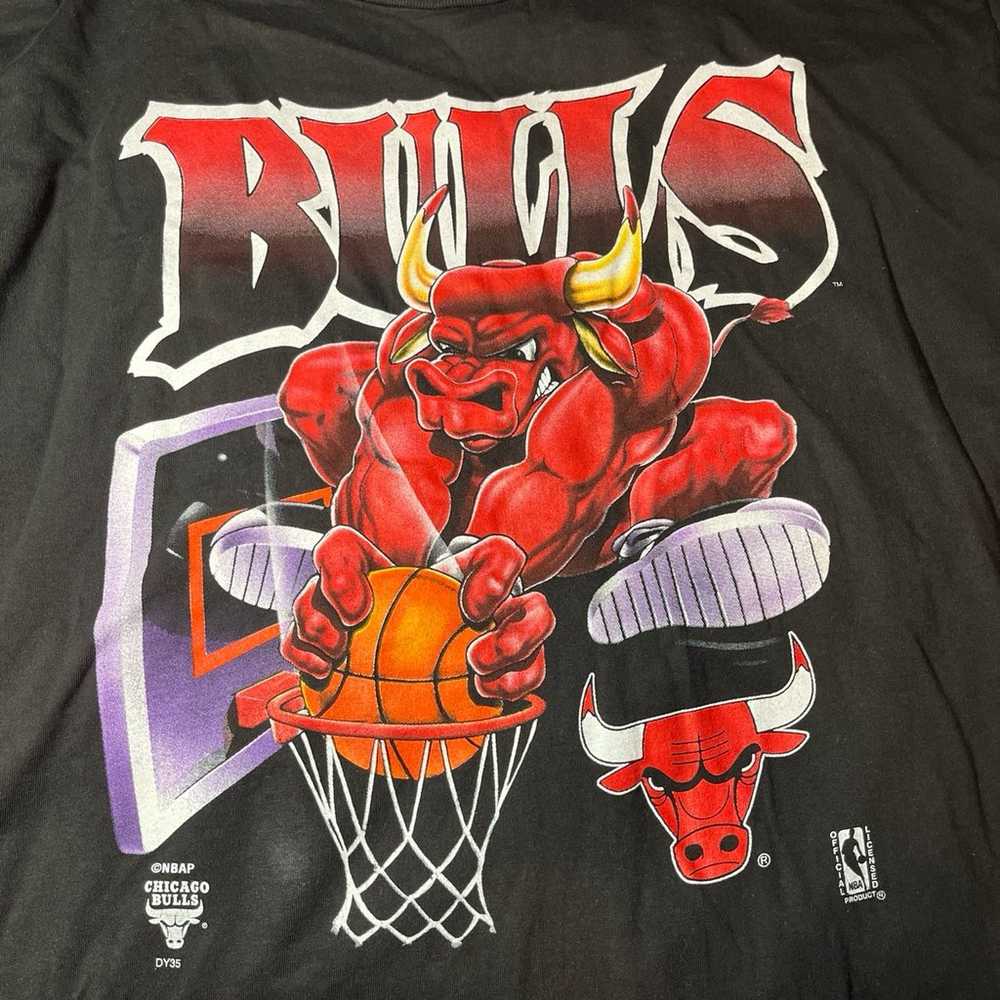 Vintage 90s Chicago Bulls Benny the Bull Mascot D… - image 2