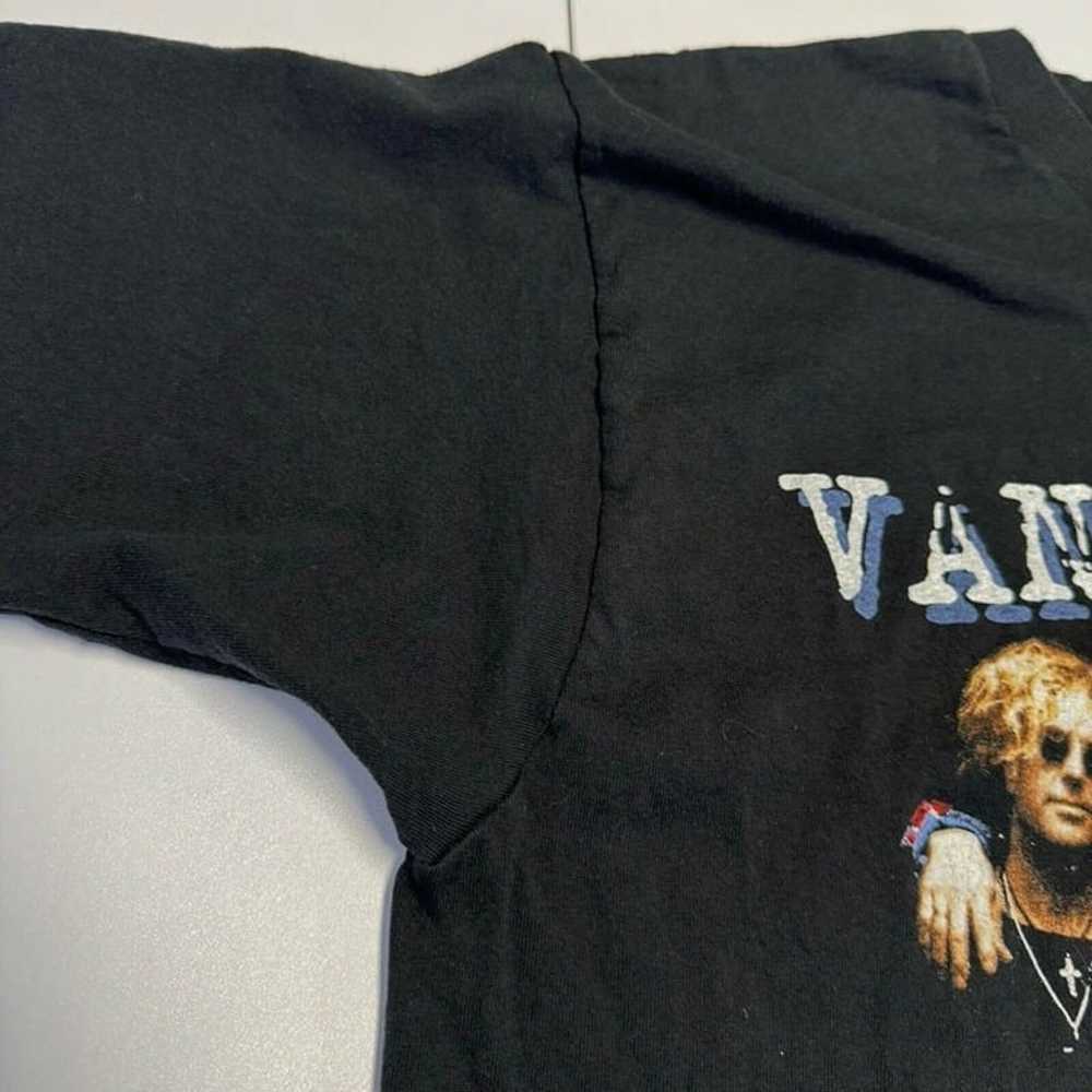 Vintage Van Halen 1993 Tour T Shirt Mens XL Black… - image 5