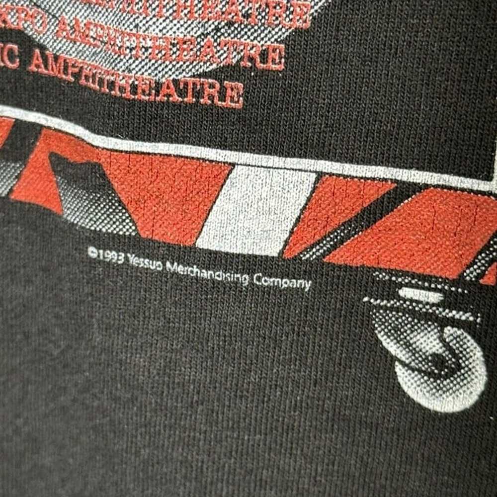 Vintage Van Halen 1993 Tour T Shirt Mens XL Black… - image 9