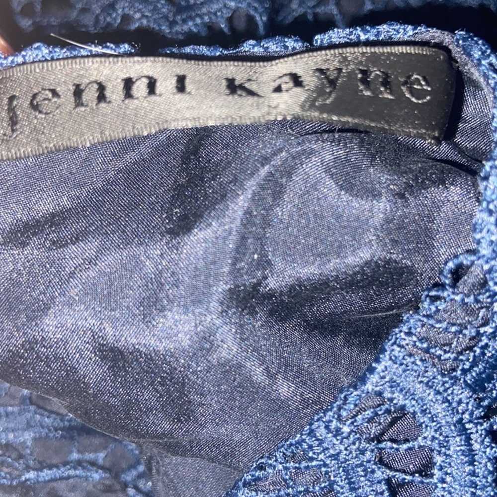 Jenni Kayne Silk Lined Lace Top Long Sleeve Sz M … - image 6