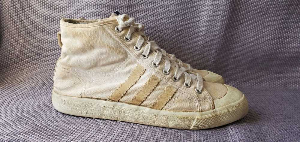 Other Adidas Cannes Vintage 80s Hi Top Sneakers - image 3