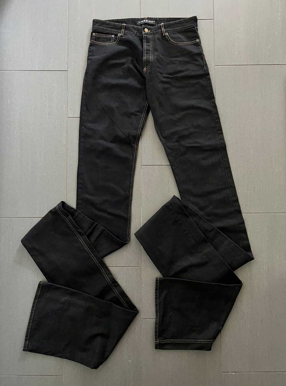 Y/Project YPROJECT Extra Long Stacking Denim Jeans - image 4