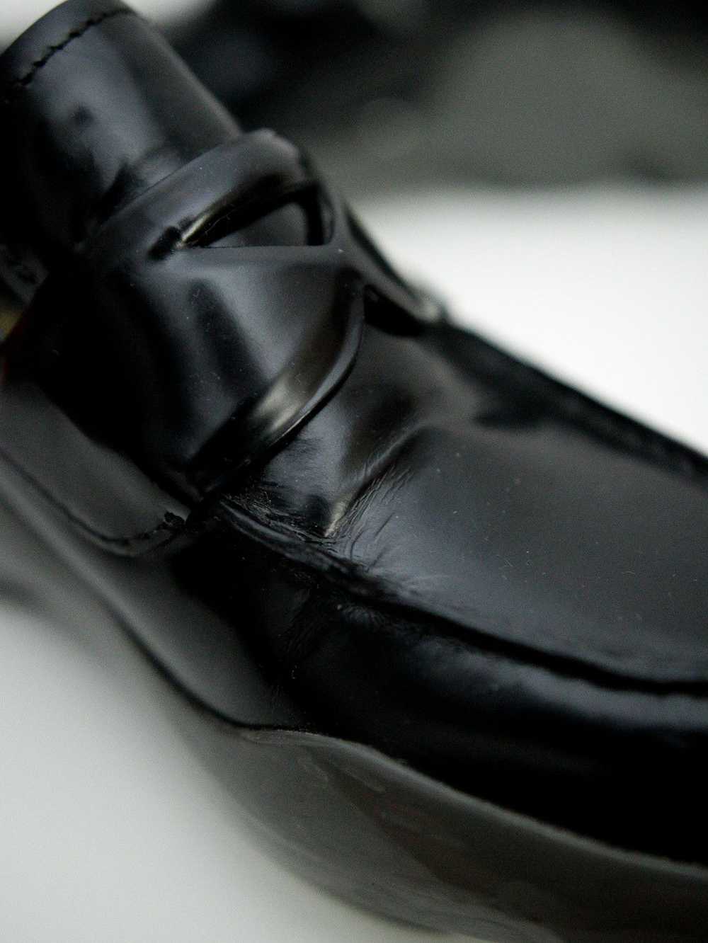 Prada Prada Penny Loafers Platforms Leather - image 12