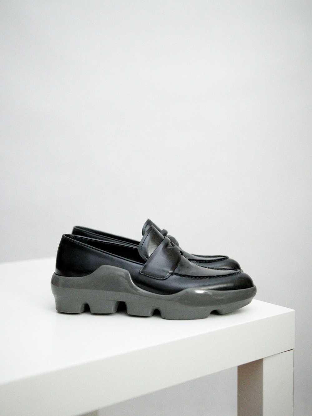 Prada Prada Penny Loafers Platforms Leather - image 2