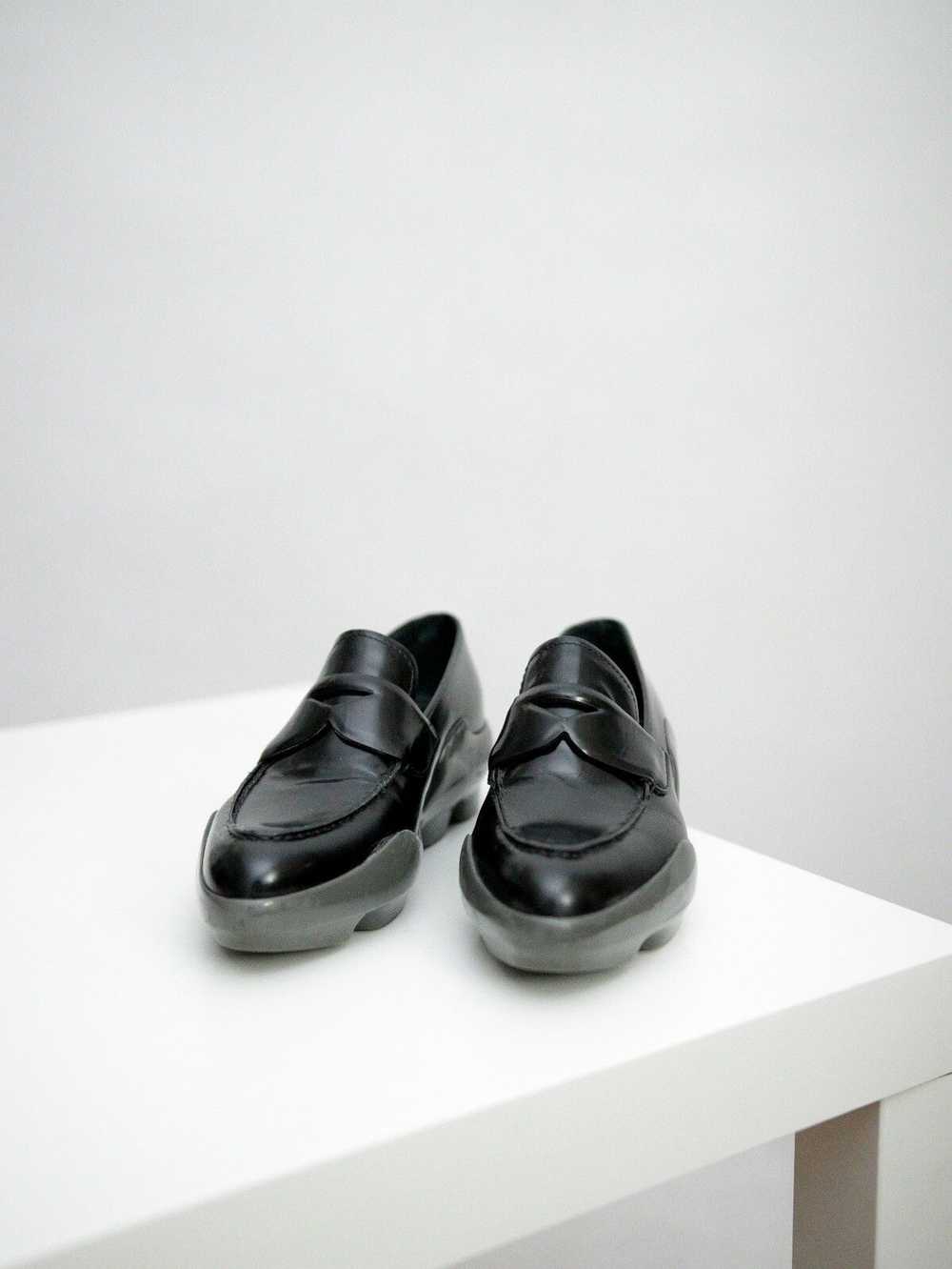 Prada Prada Penny Loafers Platforms Leather - image 5