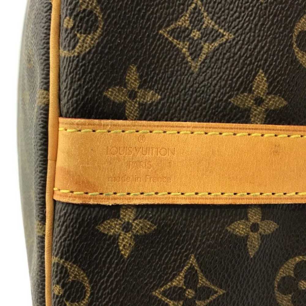 Louis Vuitton Keepall leather travel bag - image 7