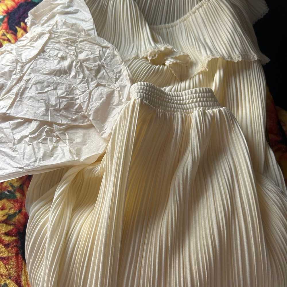 Vintage women’s Jonathan Logan pleated outfit - image 2