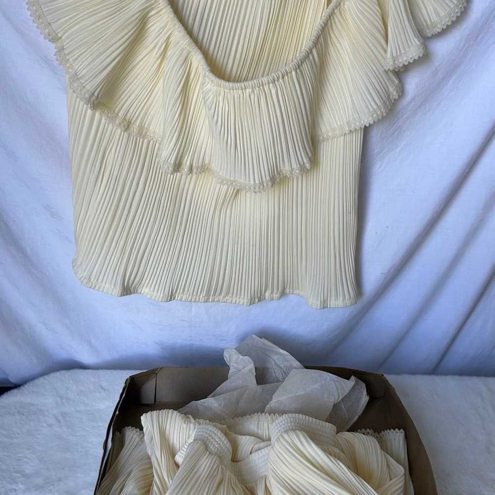 Vintage women’s Jonathan Logan pleated outfit - image 5