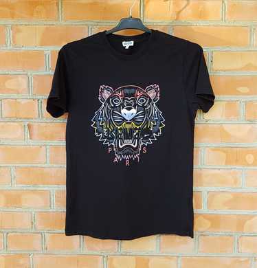 Kenzo × Luxury Kenzo Multi-Coloured Tiger T-Shirt… - image 1