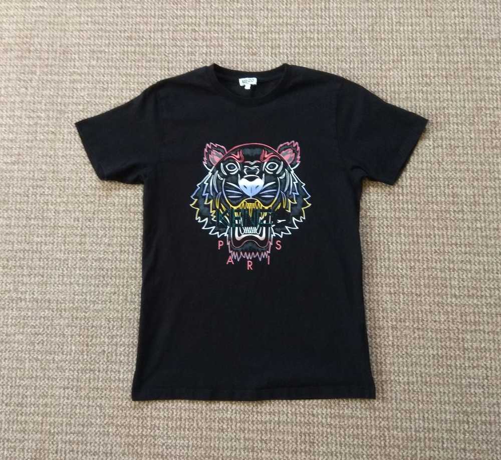 Kenzo × Luxury Kenzo Multi-Coloured Tiger T-Shirt… - image 9