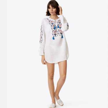 Tory Burch Wildflower Embroidered Tunic