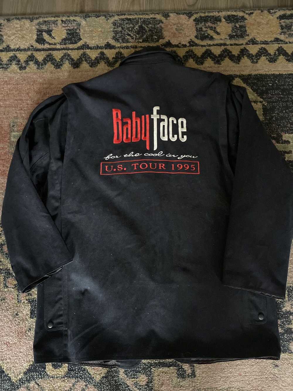 Vintage vintage 1995 babyface tour jacket - image 1