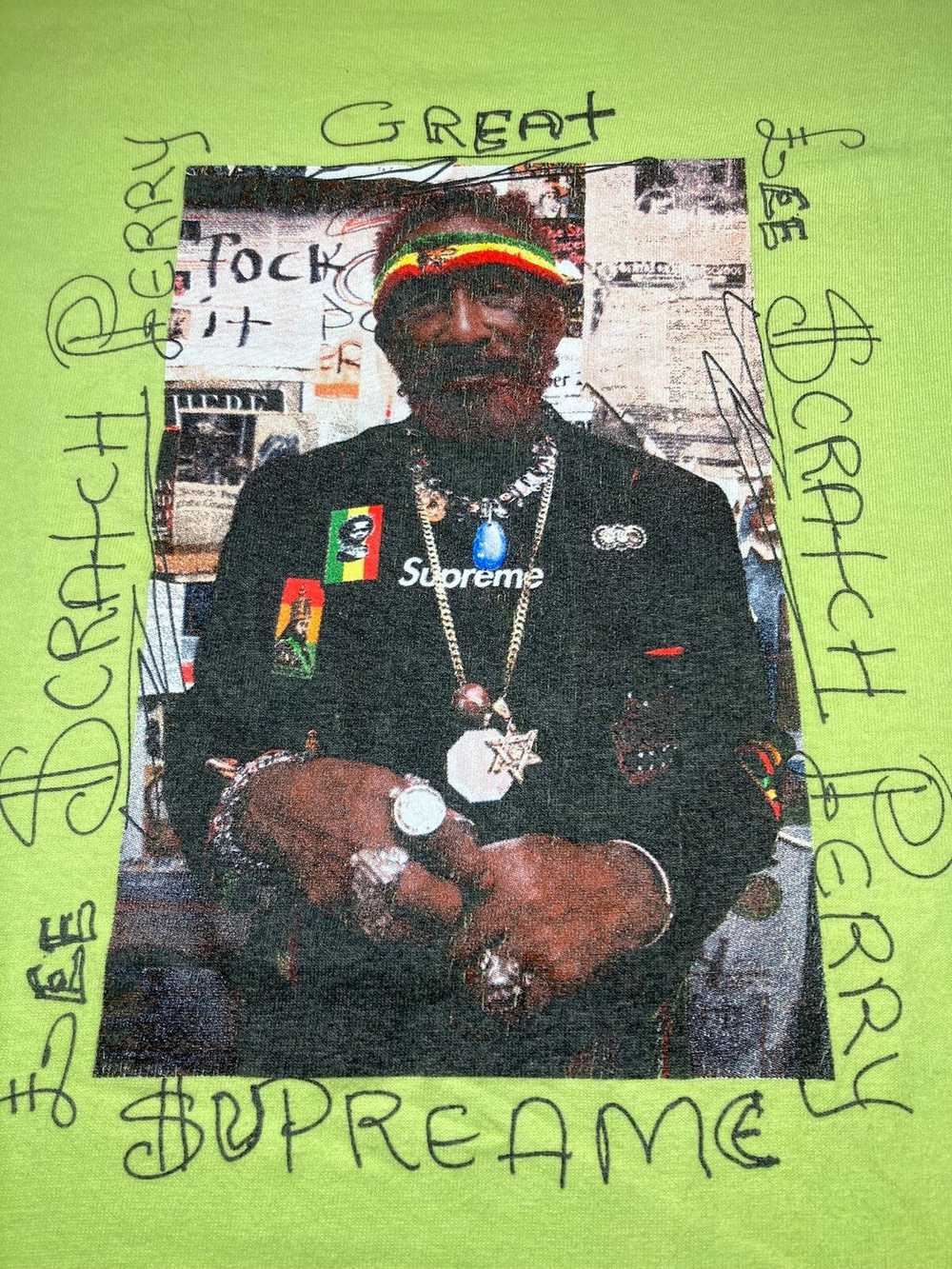 Supreme SS10 Supreme Lee Scratch Perry Photo Tee … - image 4
