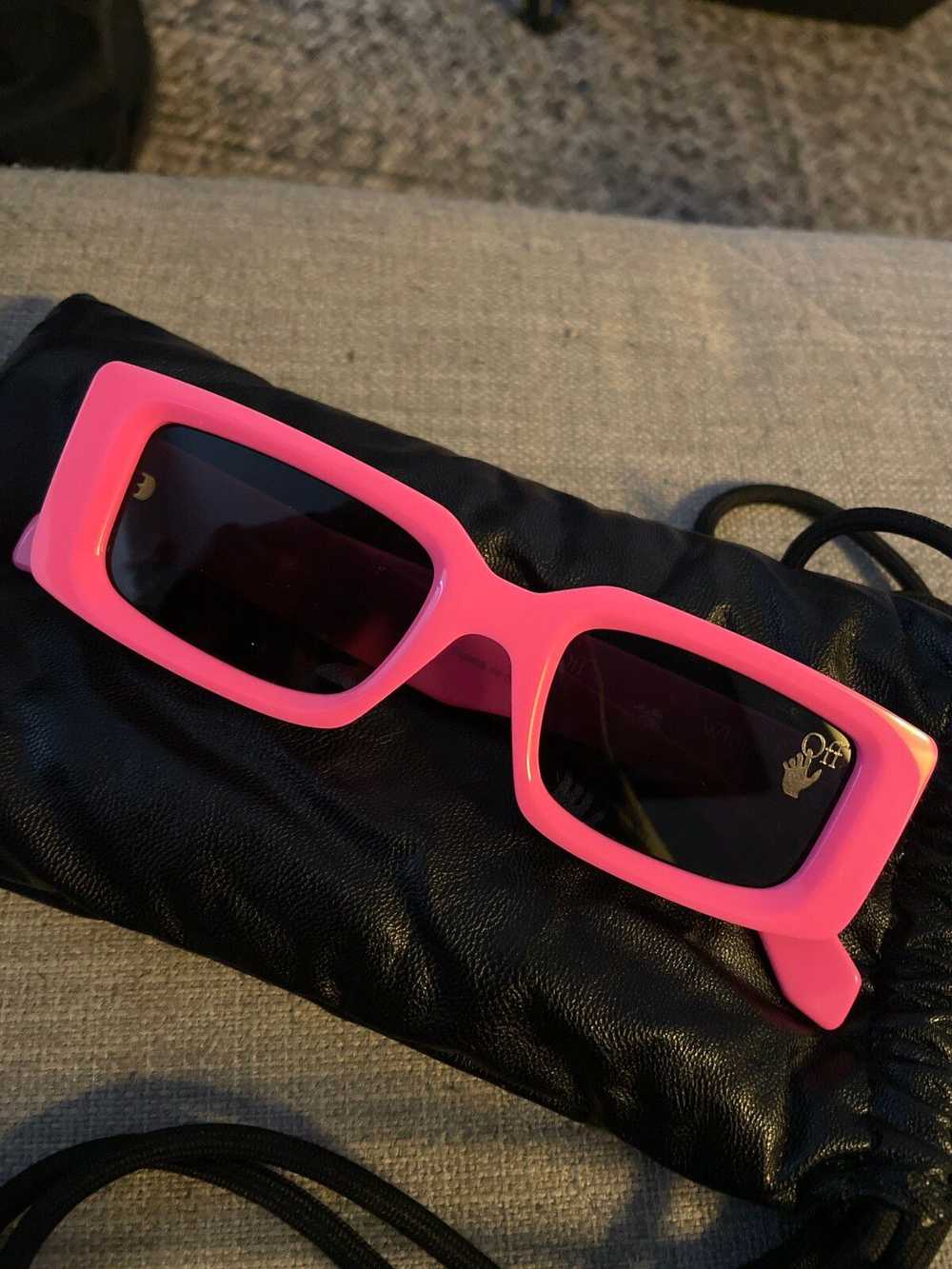 Off-White Off-white pink glasses - image 1