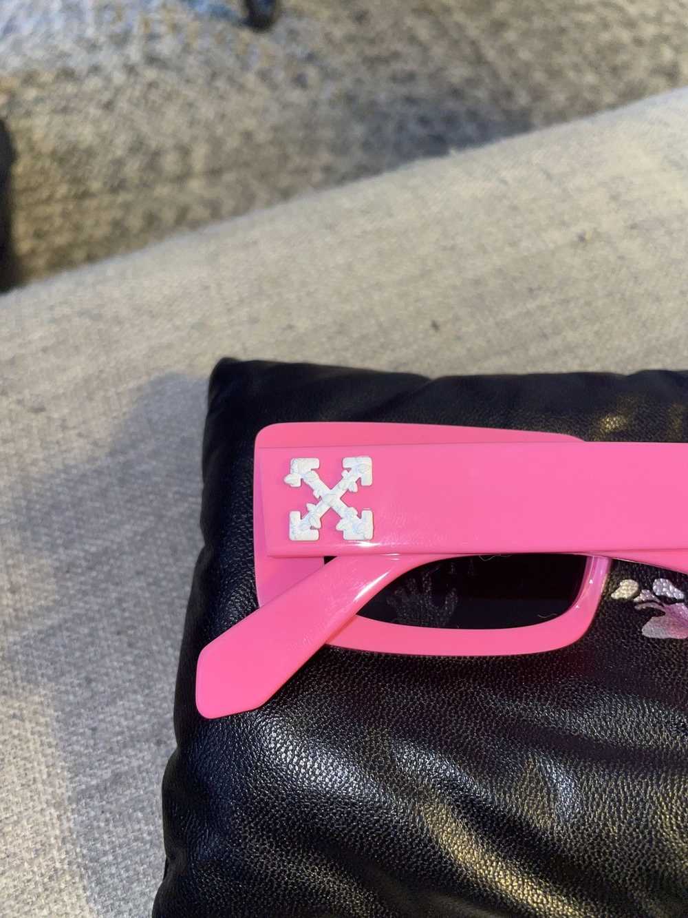 Off-White Off-white pink glasses - image 4