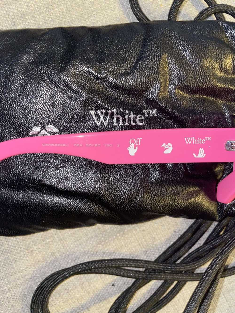 Off-White Off-white pink glasses - image 5