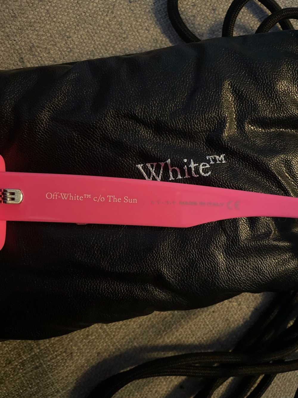 Off-White Off-white pink glasses - image 6