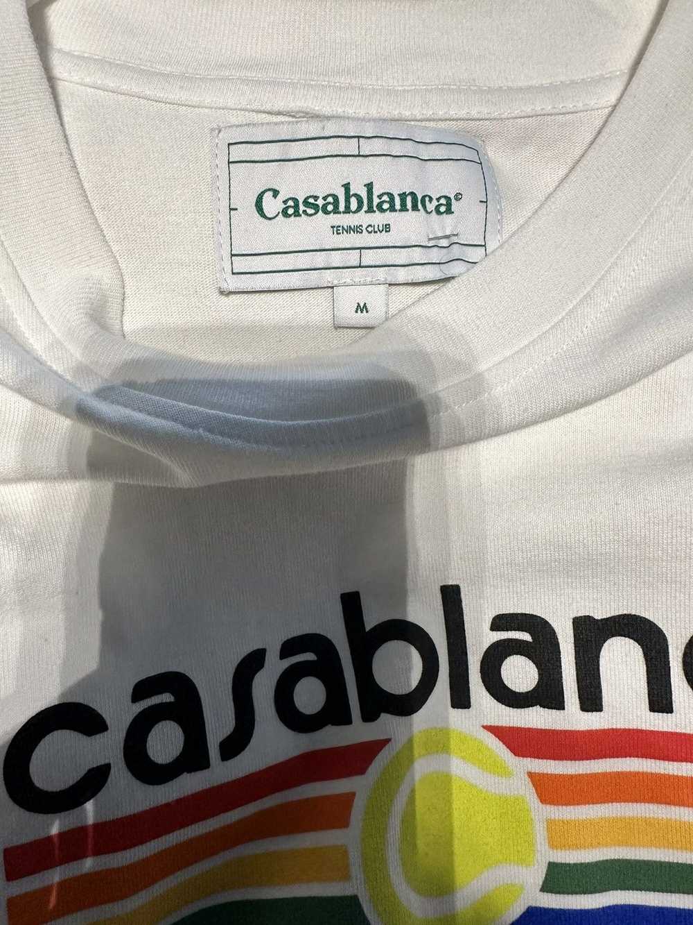 Casablanca Casablanca tennis club t shirt - image 4