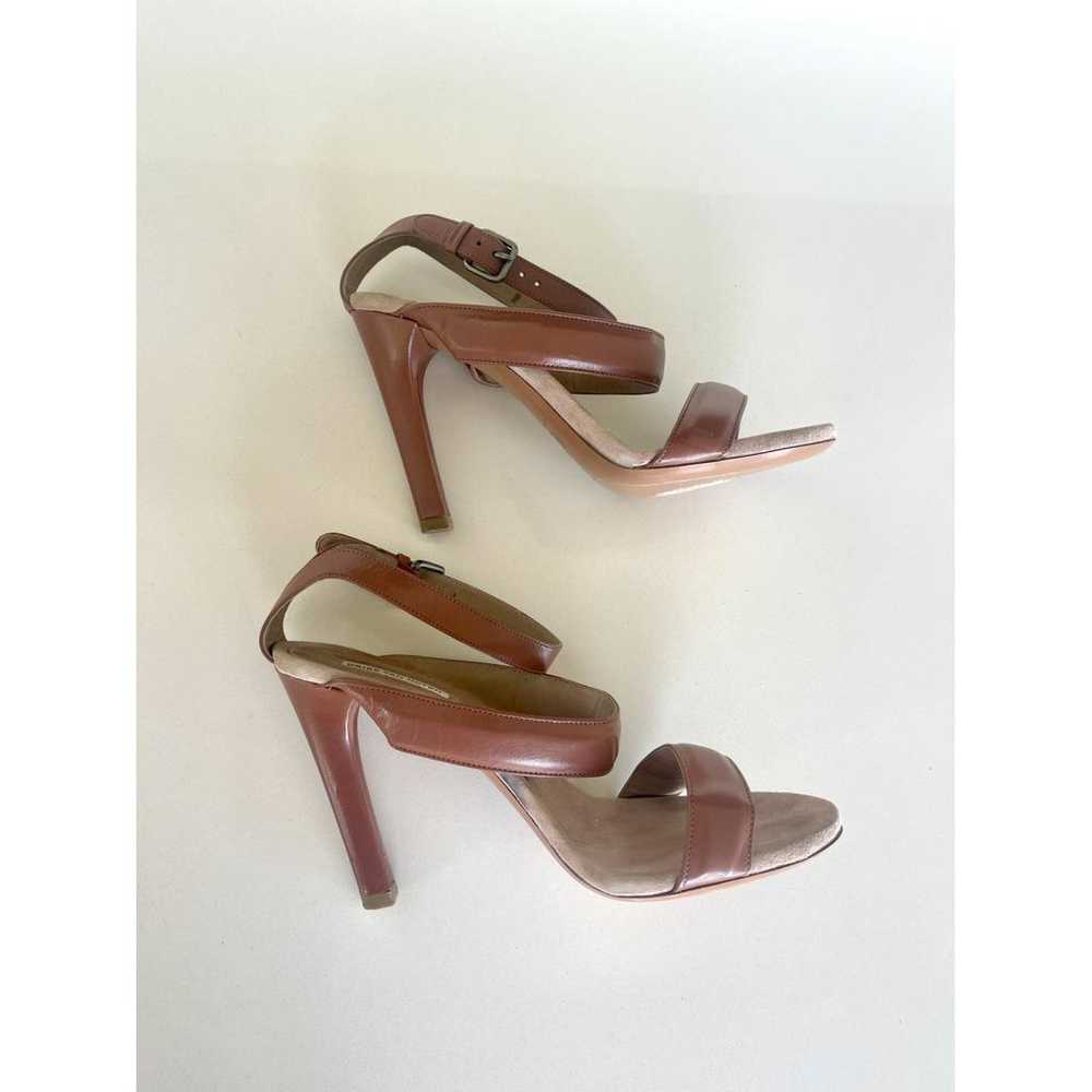 Dries Van Noten Leather sandal
