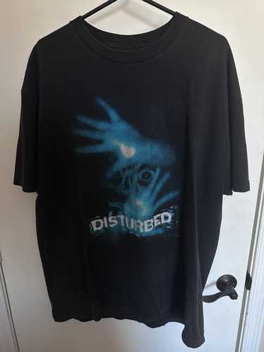 Band Tees Vintage Disturbed Band Tee