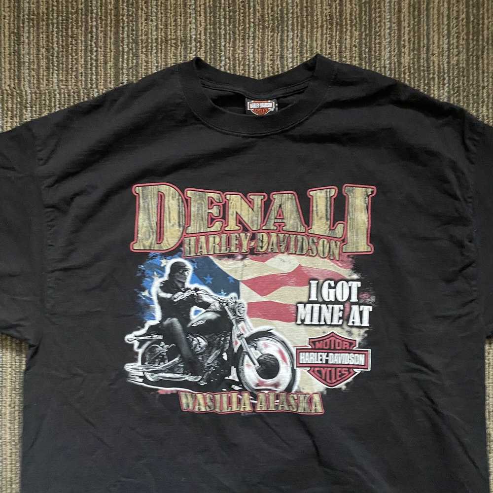 Harley Davidson × Vintage Y2K Harley Davidson Tee - image 2