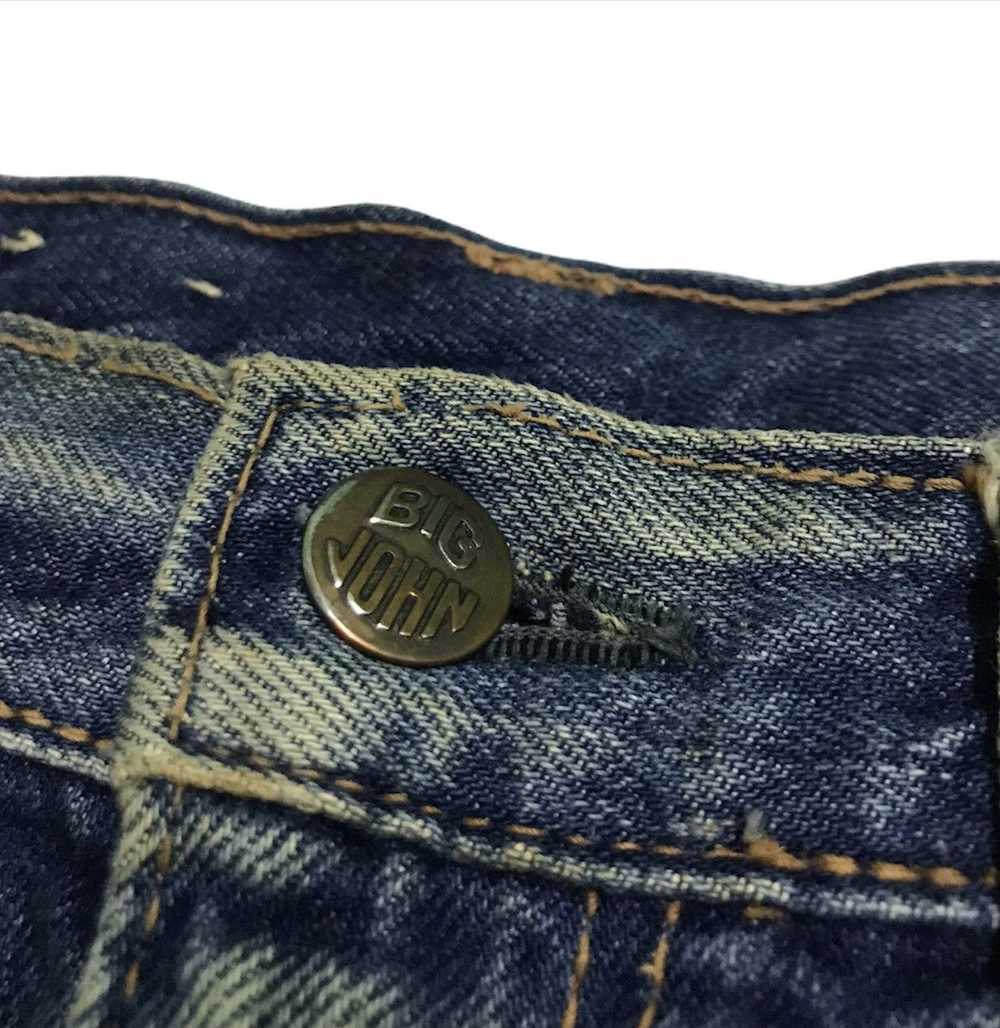 Big John × Vintage vtg Big John distressed denim … - image 2