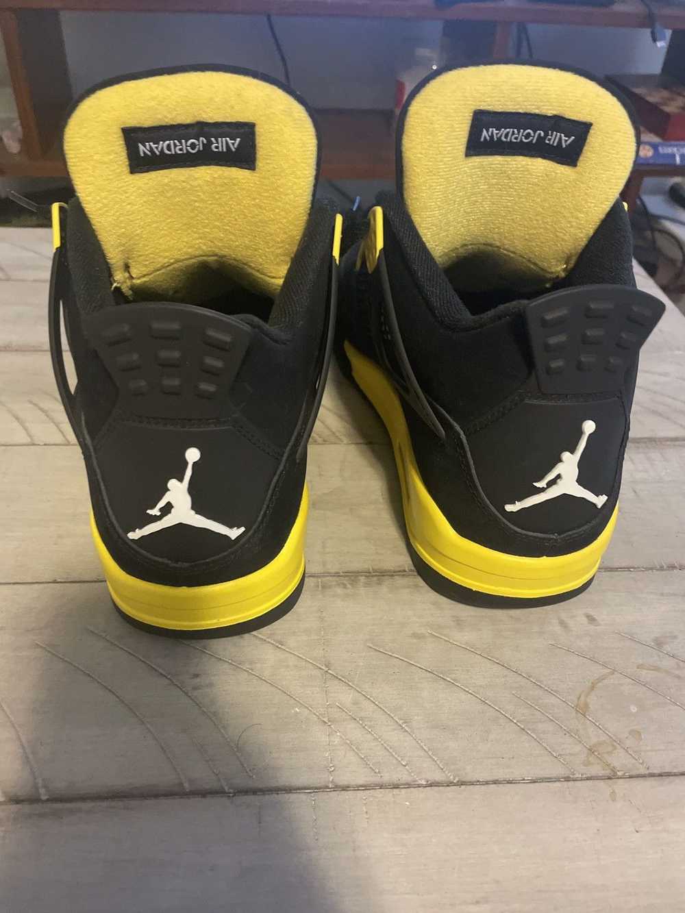 Jordan Brand × Nike × Streetwear jordan 4 thunder… - image 4