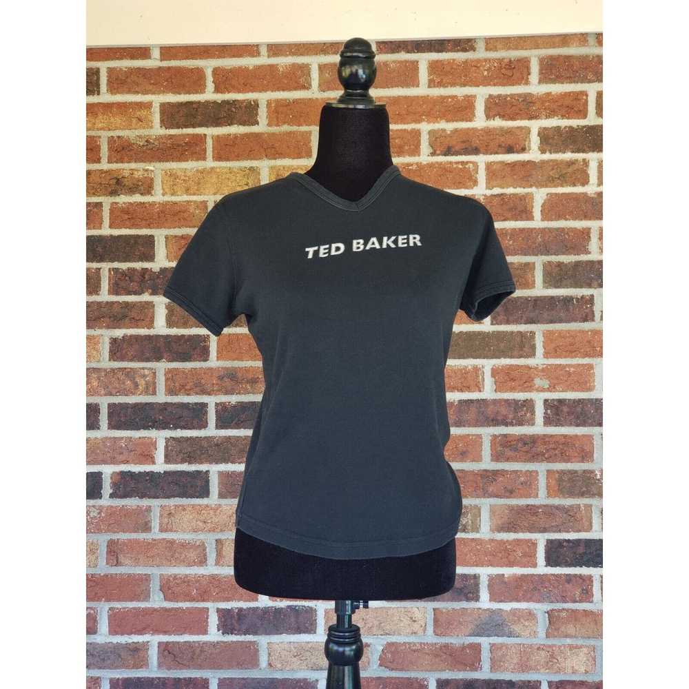 Ted Baker Ted Baker Y2K Women's Top T Shirt Black… - image 1