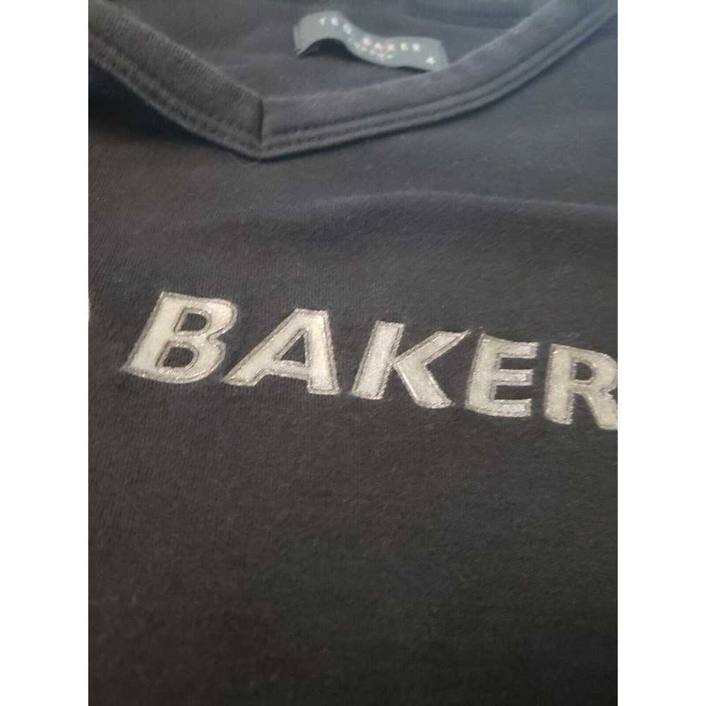 Ted Baker Ted Baker Y2K Women's Top T Shirt Black… - image 5
