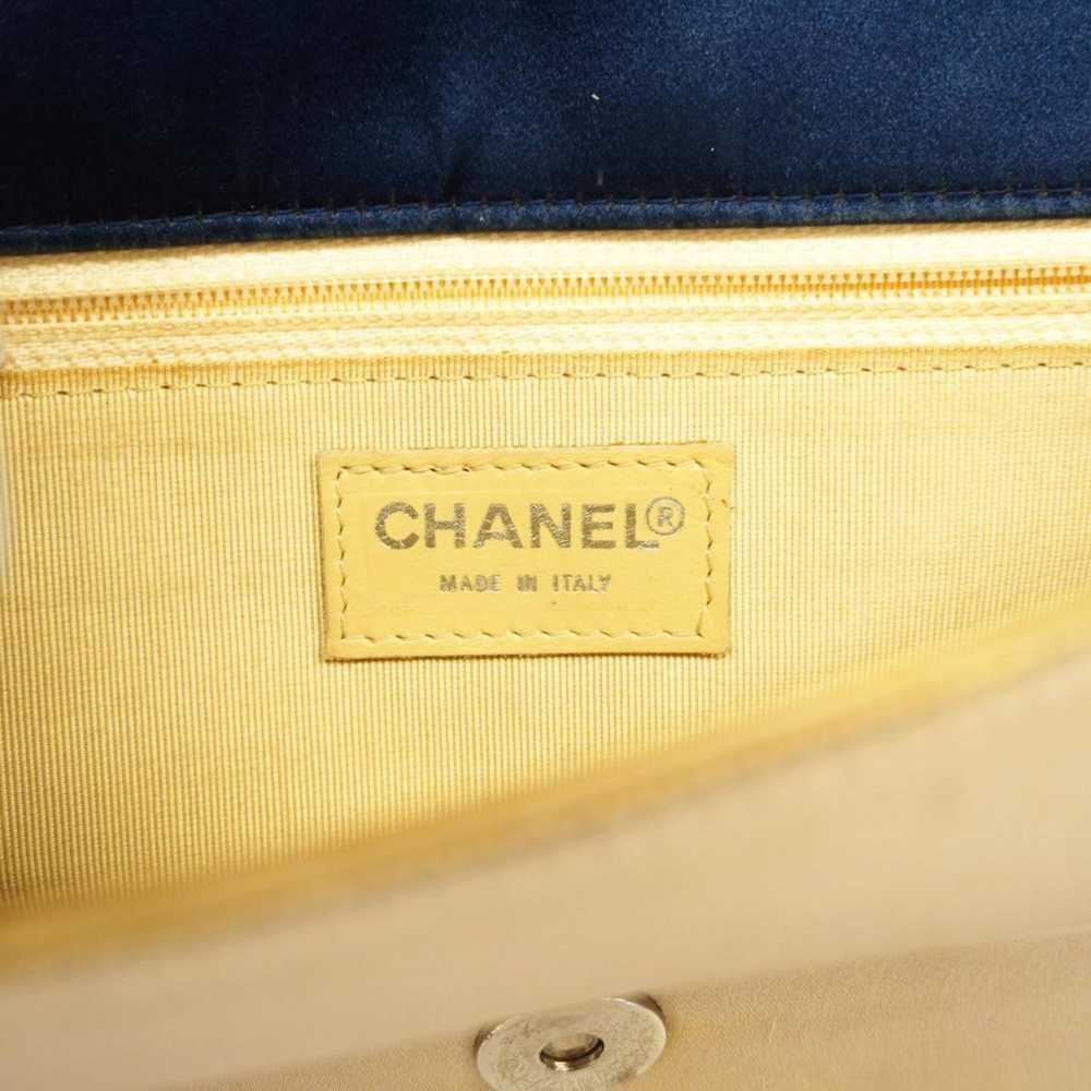 Chanel CHANEL Shoulder Bag Chocolate Bar Satin Na… - image 5