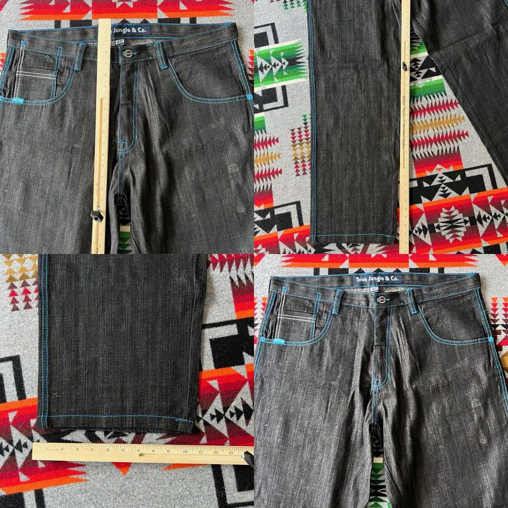 CO 5ive Five Jungle & Co Jeans Baggy Men’s Size 4… - image 4