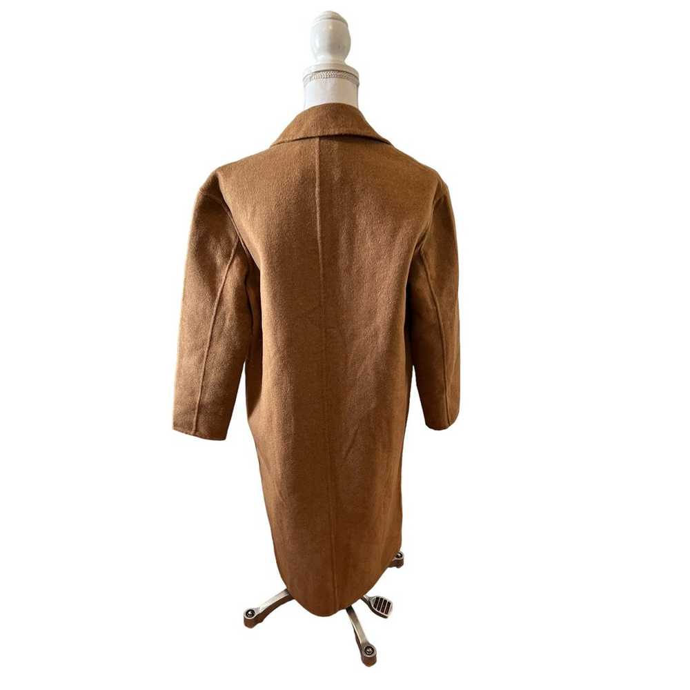 TopShop Lightweight Wool Blend Mid Length Coat Ca… - image 6