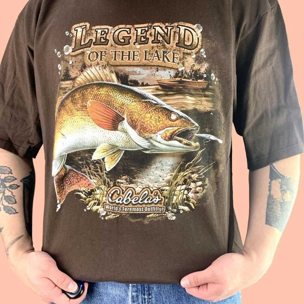 Cabelas Cabelas fishing t shirt fishing - image 2